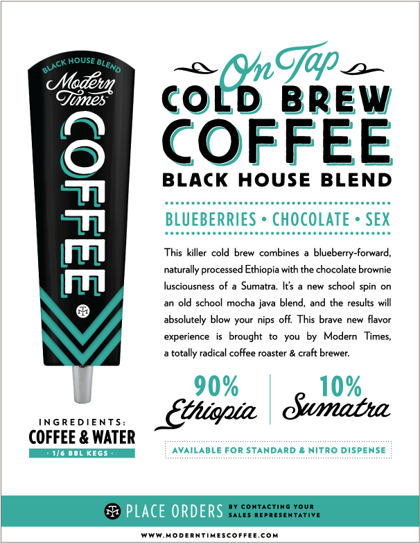 Bh Keggedcoldbrew Sellsheet Front - Cold Brew Sell Sheet (612x792), Png Download