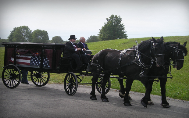 A Horse-drawn Carriage - Horse And Buggy (950x410), Png Download