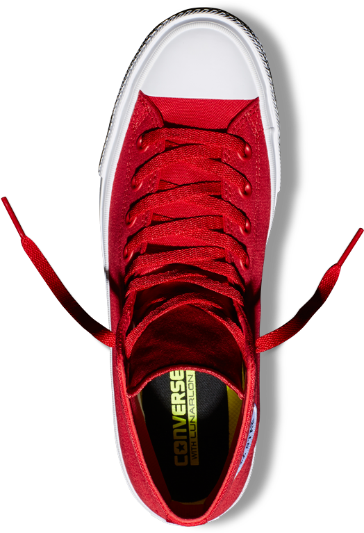 So, There You Have It Ladies And Gents - Converse Ct Ii Hi Salsa Red/white (1000x1000), Png Download