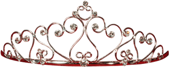 Wire Hearts Tiara - Fashion Accessory (555x555), Png Download