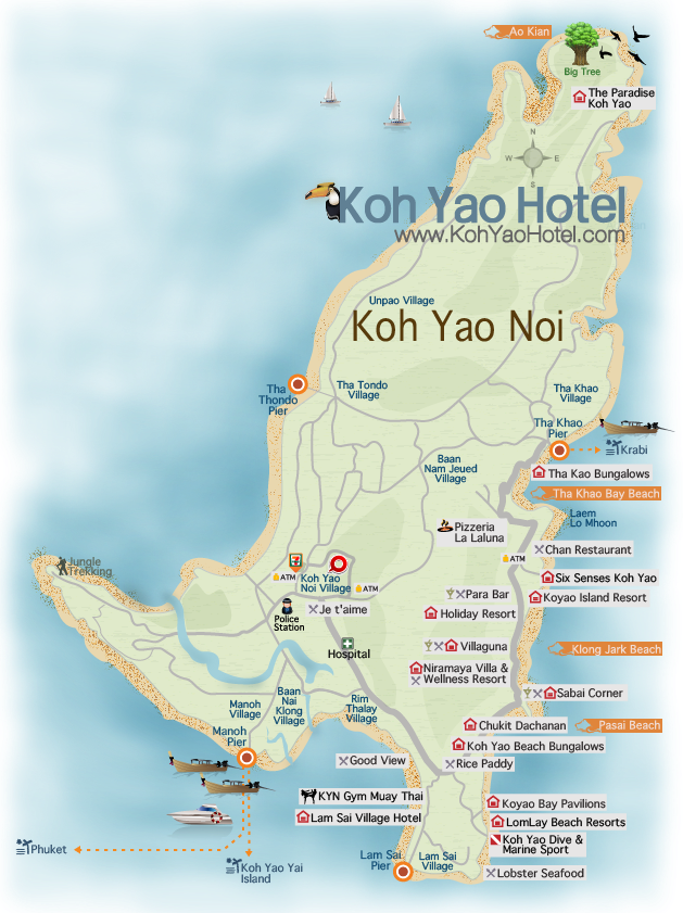 Ko Yao Yai (629x841), Png Download