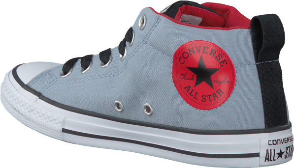 Blue Converse Sneakers Chuck Taylor A - Converse All Star Metallic Ox Junior Trainer - Uk 1 (600x600), Png Download