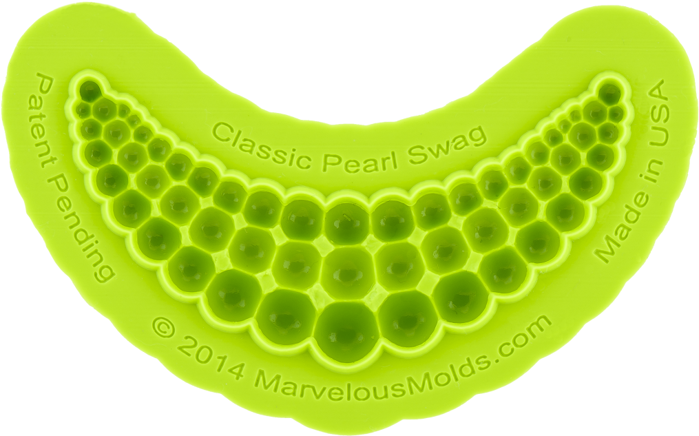 Silicone Fondant Bead Mold (1037x640), Png Download