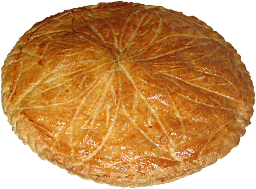 Pass The Galette Or The Roscon De Reyes - New Years French Tradition (1035x766), Png Download