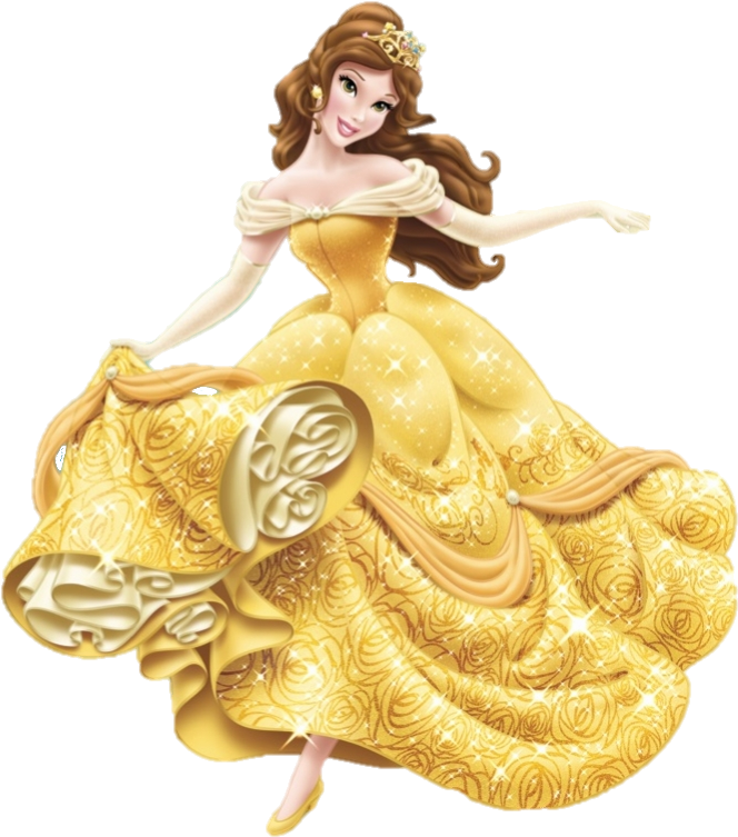 Belle 2 - Disney Princess Belle (818x798), Png Download