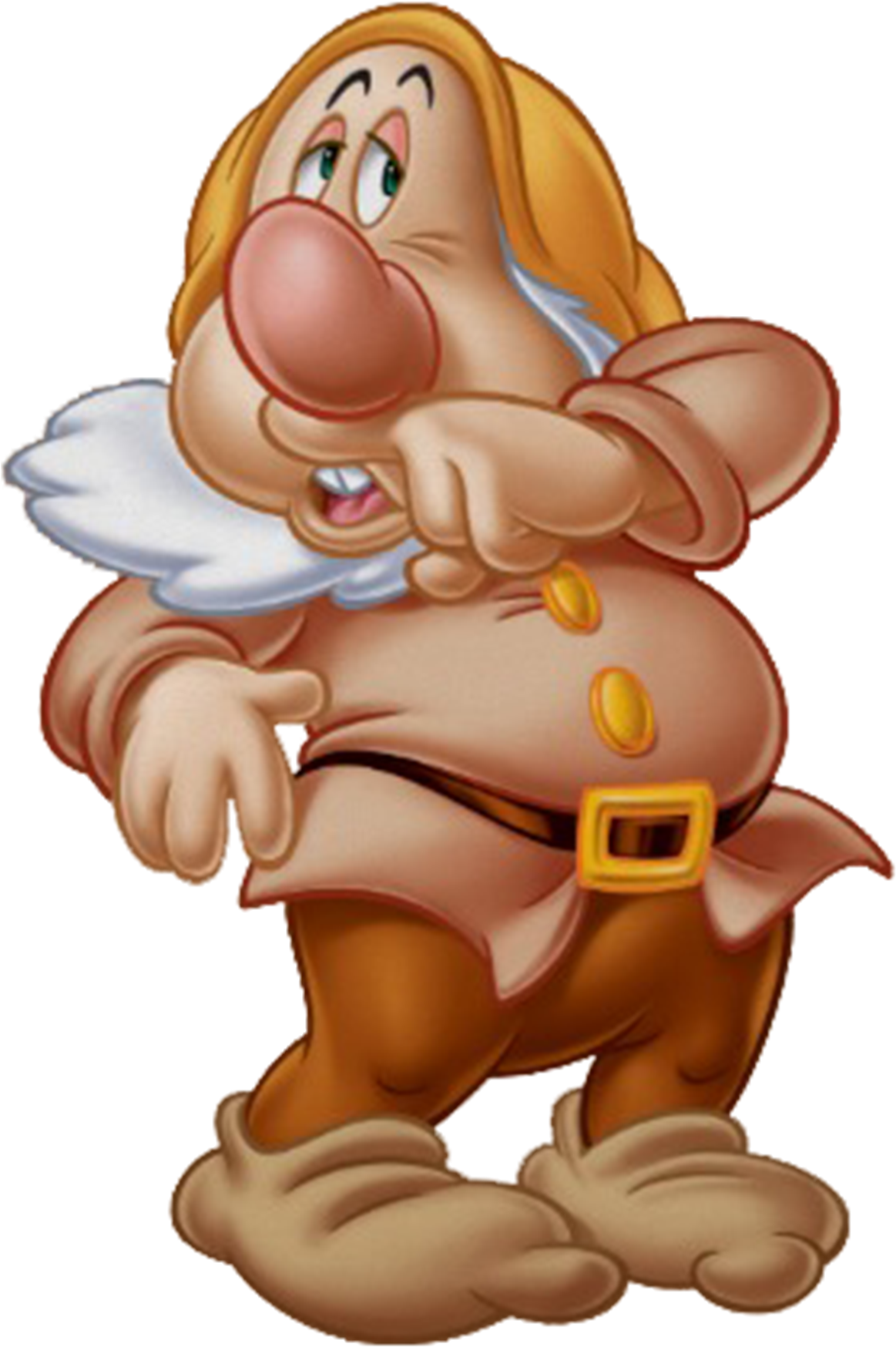 Dopey Dwarf Png - Seven Dwarfs Sneezy Png (1191x1773), Png Download