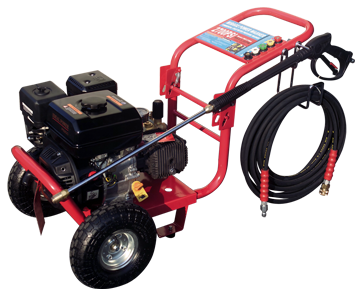 Petrol Driven High Pressure Washer - Petrol High Pressure Washer (400x300), Png Download