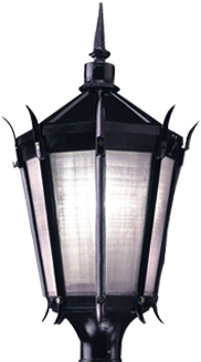 Coach Image - Street Light (400x330), Png Download