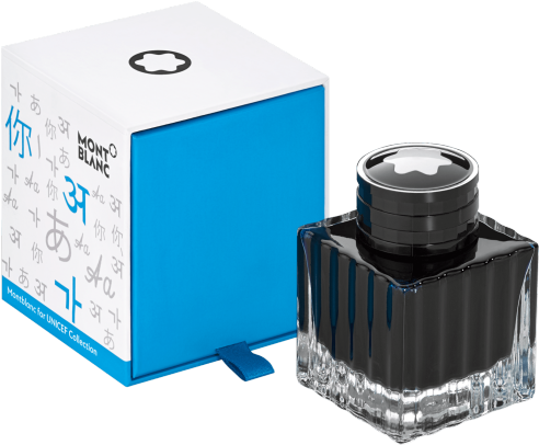 Montblanc Lucky Orange 30ml Ink Bottle (491x491), Png Download