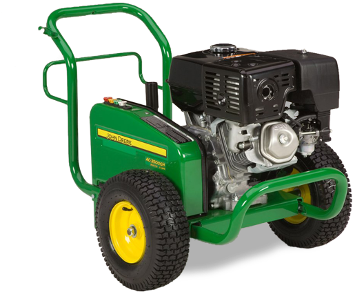 Ac-3500gh Heavy Duty Belt Drive Pressure Washer - John Deere Pressure Washer (642x462), Png Download