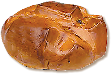 Variedad De Pan - Lye Roll (365x441), Png Download