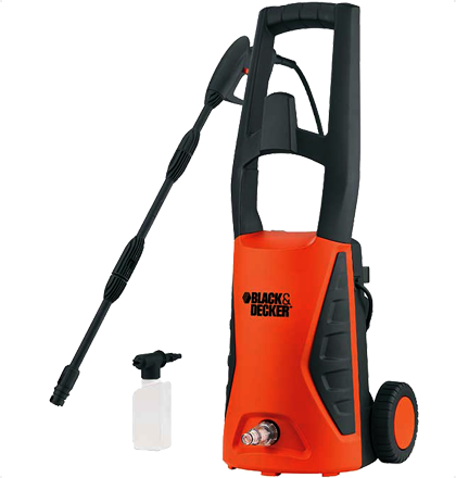 Black & Decker Pw1570td Bar Pressure Washer - Black And Decker Pressure Washer 1400w (420x440), Png Download