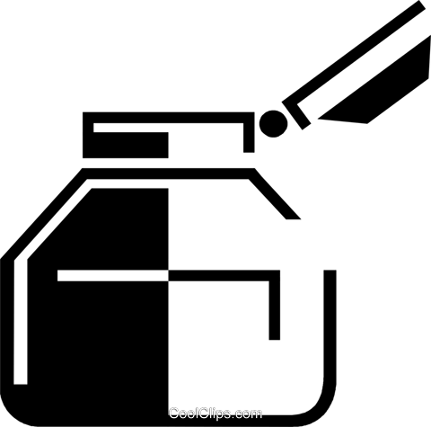 Ink Bottle Royalty Free Vector Clip Art Illustration (480x475), Png Download