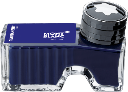 Montblanc Bottled Ink Refill - Royal Blue 105192 (491x491), Png Download