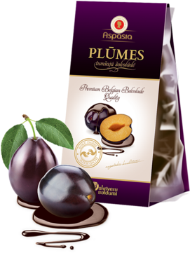 Plum In Chocolate (360x360), Png Download