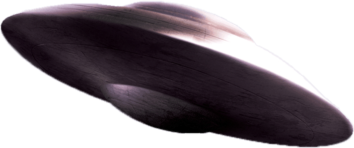 Ufo - Saucer - Ufo Simple Transparent Background (884x503), Png Download