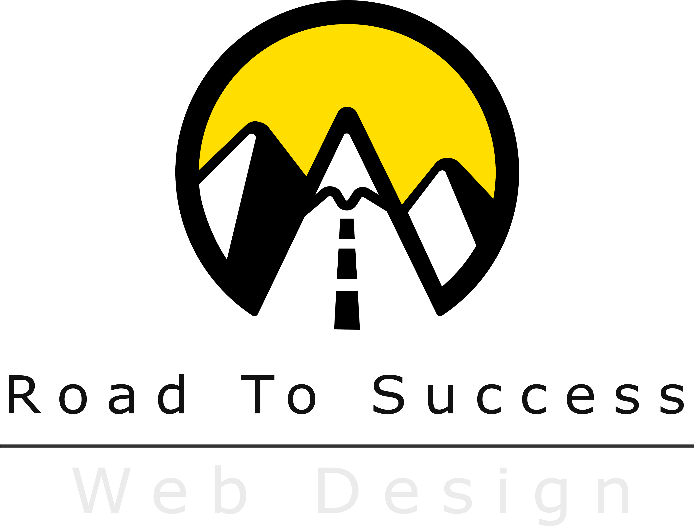 Road To Success Web Design (2930x2217), Png Download