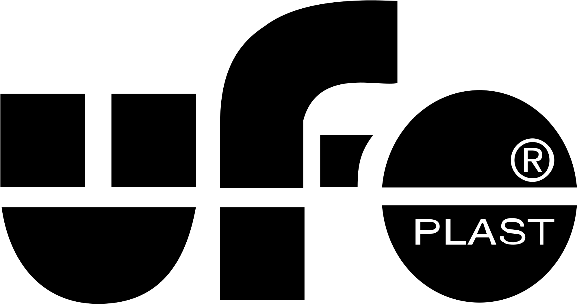 Ufo Plast Logo Png Transparent - Ufo Plast Retro (2400x2400), Png Download