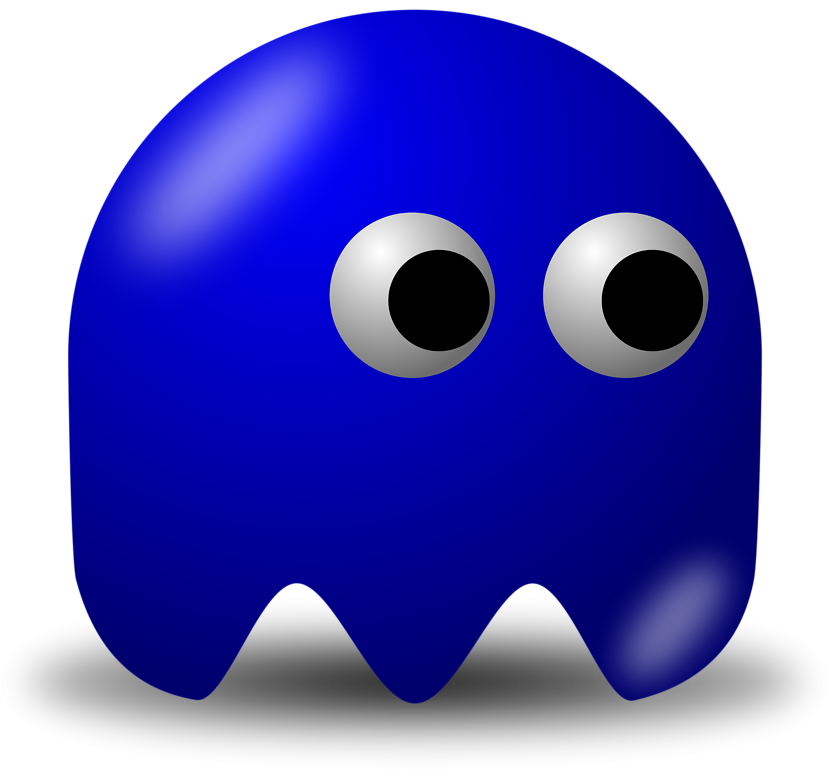 Unfollow Ghost Followers On Instagram Or Suffer The - Pac Man Ghost Blue (958x958), Png Download