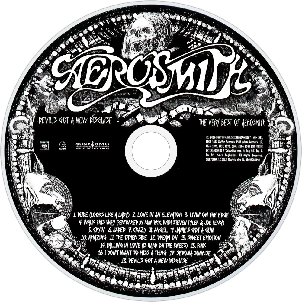 Aerosmith - Aerosmith - Devil's Got A New Disguise: The Very Best (1000x1000), Png Download
