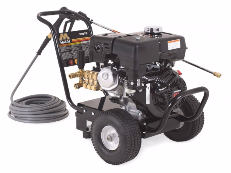 Pressure Washer, 3000 Psi Able 2 Rent All Equipment - Mi-t-m Job Pro 2700 Psi 6.5 Hp Pressure Washer Honda (800x800), Png Download