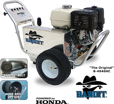 Cold Water Pressure Washer - Belt Drive Pressure Washer (464x396), Png Download