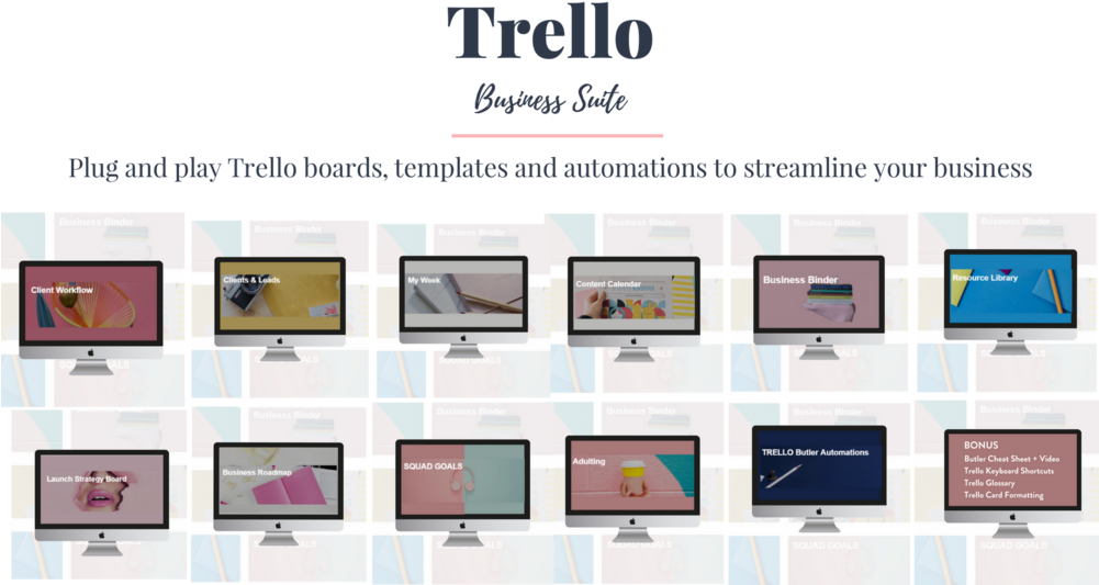 Trello Biz Suite Image Horizontal Banner - Display Device (1000x563), Png Download