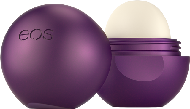 Sugarplum - Evolutionofsmooth - Eos Organic Limited Edition Sugarplum Lip Balm (741x741), Png Download