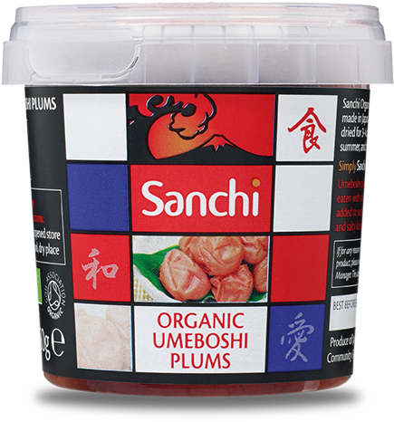 Organic Umemboshi Plums - Organic Instant Miso Soup 60g (448x590), Png Download