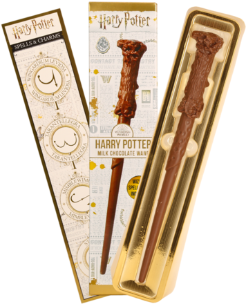 Harry Potter Milk Chocolate Wand (422x480), Png Download