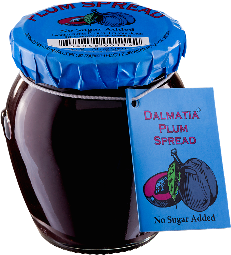 Dalmatia® Plum Spread - Dalmatia Plum Spread - No Sugar Added (1000x1000), Png Download