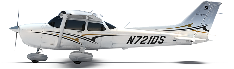Cessna Side View Png (1255x400), Png Download