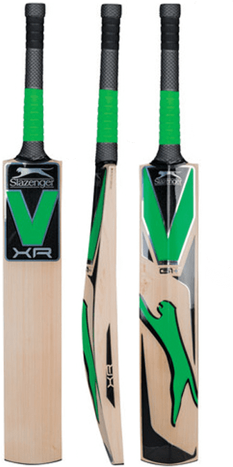 New Slazenger Cricket Bats (371x672), Png Download