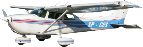 Slide - Cessna 172 (900x340), Png Download