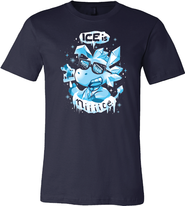 Ice Dunkey Shirt - Ice Is Nice Dunkey (739x780), Png Download
