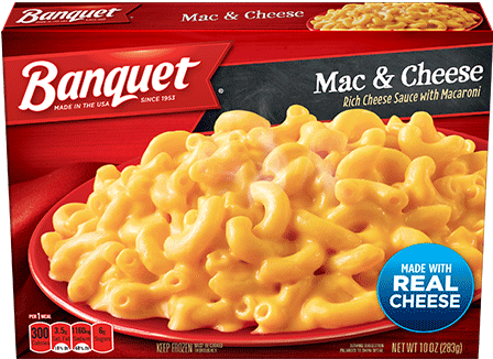 Mac & Cheese Meal - Frozen Dinner Mac And Cheese (500x500), Png Download