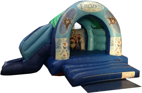 Frozen Bouncy Castles - Buckleys Castles (460x300), Png Download