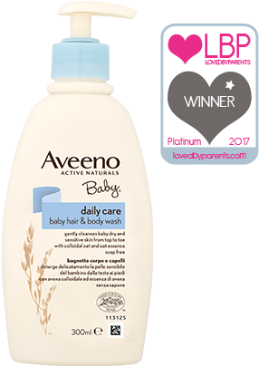 Aveeno® Baby Daily Care Baby Hair & Body Wash - Aveeno Active Naturals Daily Moisturising Body Wash (590x416), Png Download