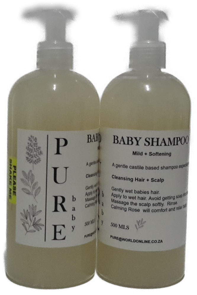 Pure Baby - Baby Shampoo - Baby Shampoo (860x1047), Png Download