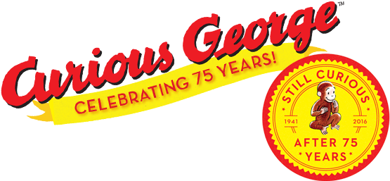 Curious George Is 75 - Curious George (570x270), Png Download