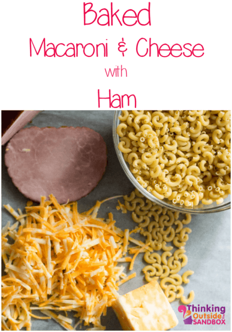 Macaroni And Cheese With Ham Is A Comfort Food In Our - Fast Food (475x679), Png Download