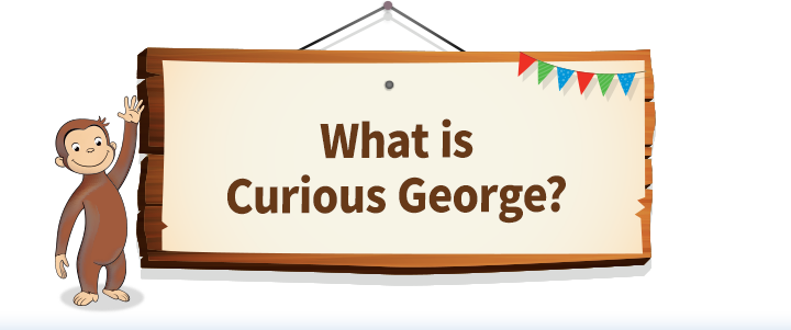 What Is Curious George - Curious George (720x301), Png Download