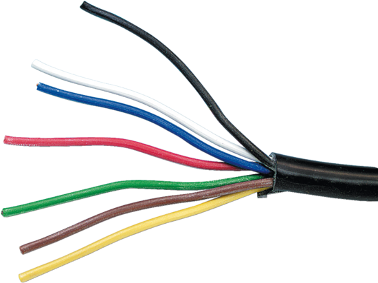 For Those That Want To Make A Simple Wiring Harness - Cable De Control 7 Hilos (588x480), Png Download