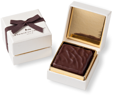 The White Favor Gift Box 2 Pieces - Wedding Favors Chocolate Hk (600x600), Png Download
