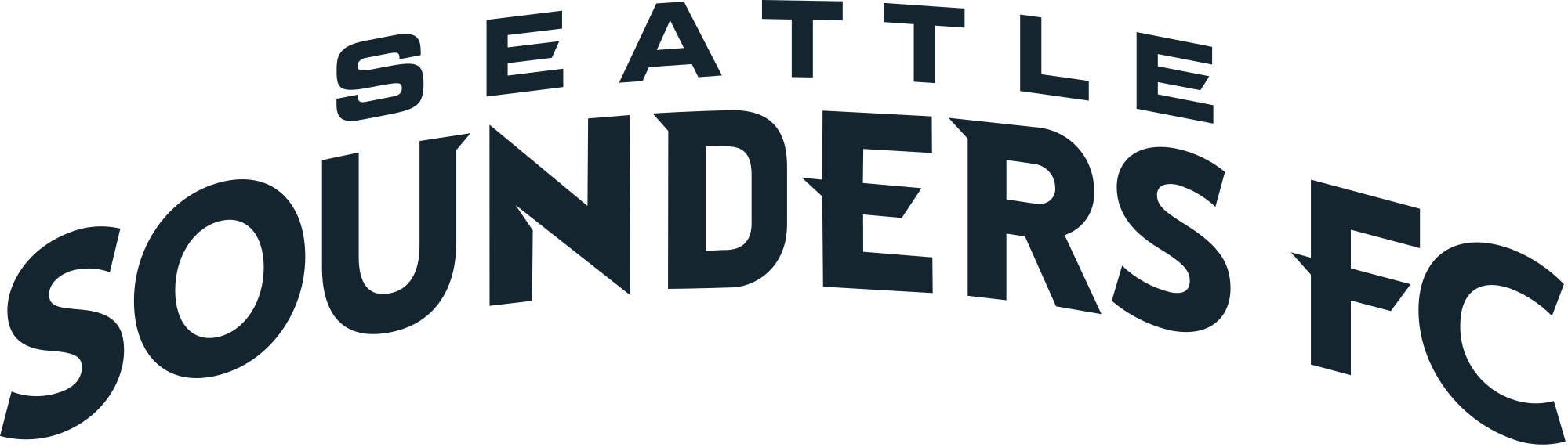 Open - Seattle Sounders Fc Png (2000x571), Png Download