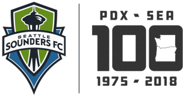 On May 13, 2018, The Seattle Sounders And Portland - Seattle Sounders Fc (750x201), Png Download