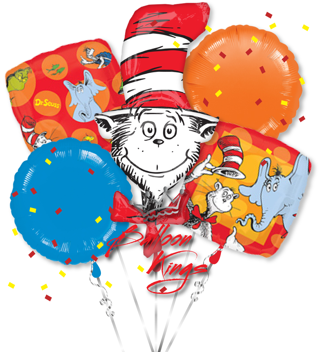 Dr Seuss 18" Balloon (each) (1280x1280), Png Download