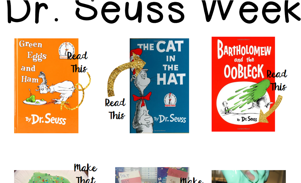 Dr Seuss Books (1200x630), Png Download
