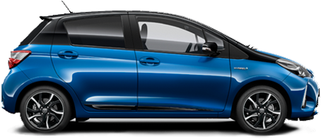 Book A Test Drive - Toyota Yaris Hybrid 2018 (555x280), Png Download