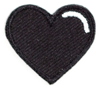 Black Heart Png Picture - Heart (480x480), Png Download